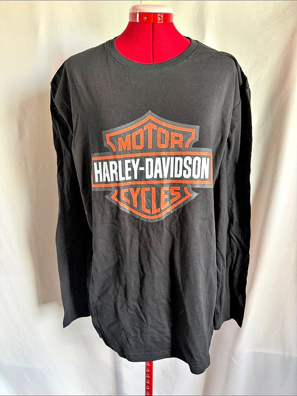 Harley-Davidson Bar & Shield Inspired Long Sleeve Tee Men's Long Sleeve Tee in B